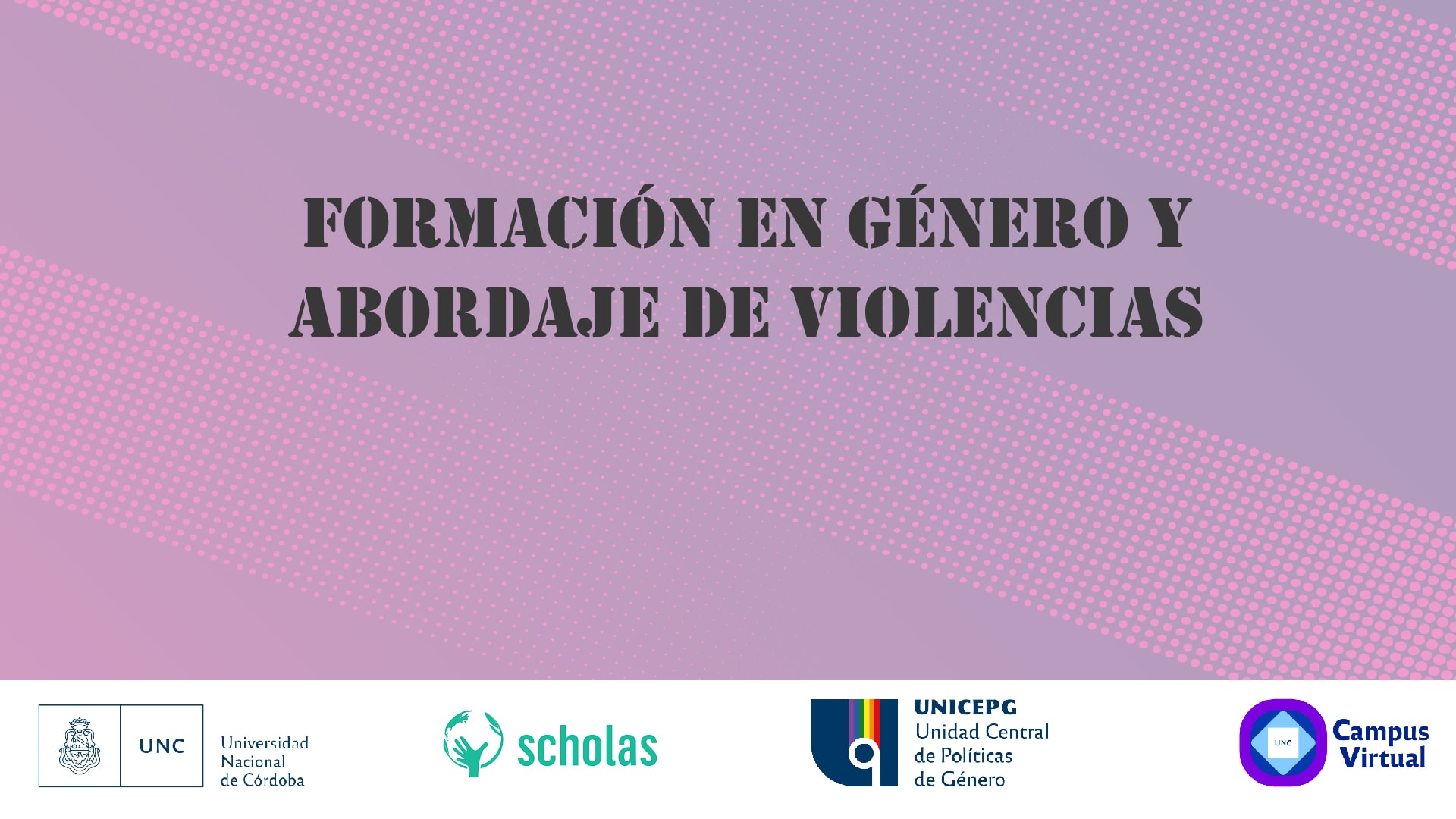 Formación Nodocente en género y abordaje de violencias -UNC- Scholas-[Finalizado] AV024